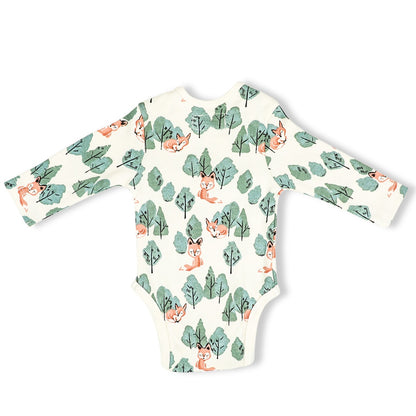 FULL SLEEVE ONESIE- CRAFTY FOX - ITSYBOO
